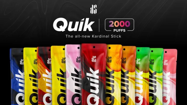 KS Quik 2000 puff pod ใช้แล้วทิ้ง pod close system ราคาส่ง 1