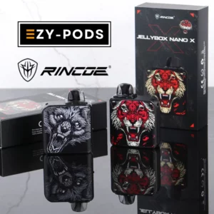 Rincoe Nano X Pod Kit พอต บุหรี่ไฟฟ้า 1000mAh 30W กล่อง
