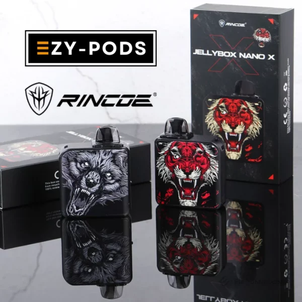 Rincoe Nano X Pod Kit พอต บุหรี่ไฟฟ้า 1000mAh 30W กล่อง