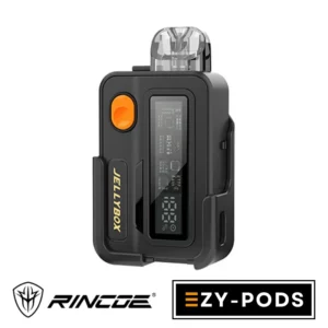 Rincoe Jellybox XS สี Full Black พอตบุหรี่ไฟฟ้า
