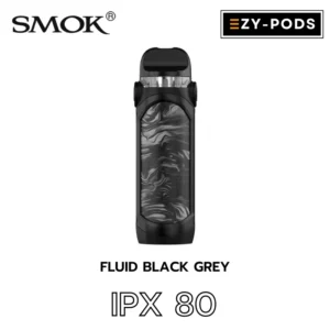 Smok IPX-80 สี Fluid Black Grey พอตบุหรี่ไฟฟ้า
