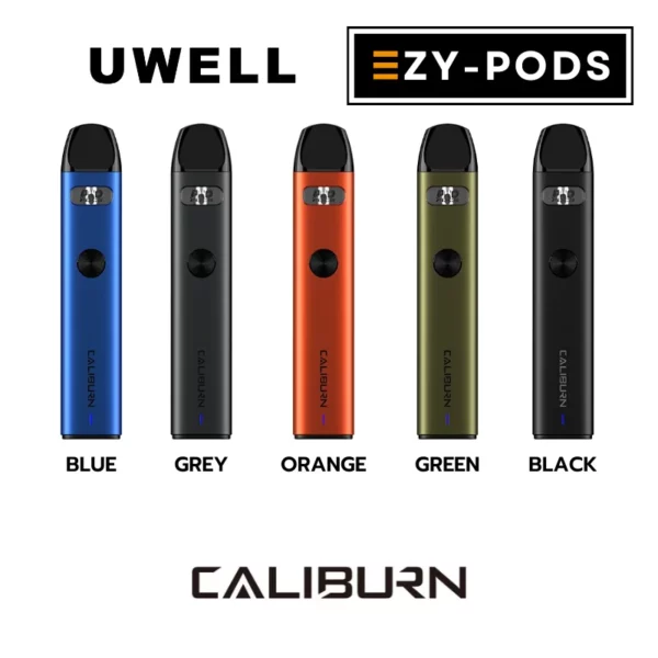 Uwell Caliburn A2 รวม 2 พอตบุหรี่ไฟฟ้า