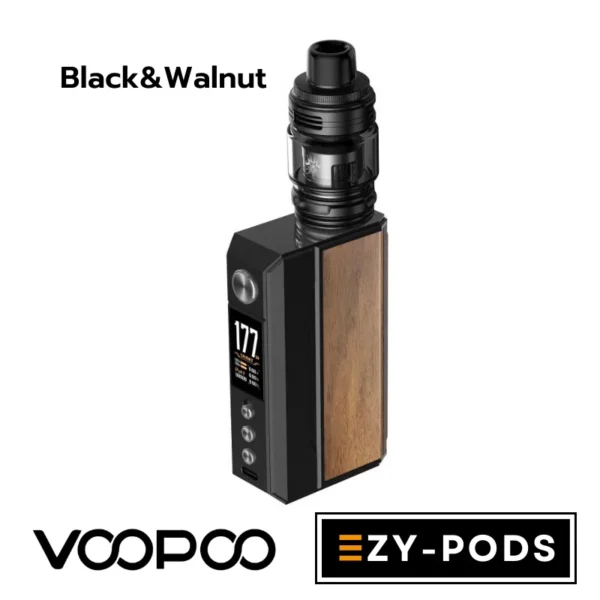 Voopoo Drag 4 สี Black & Walnut พอตบุหรี่ไฟฟ้า