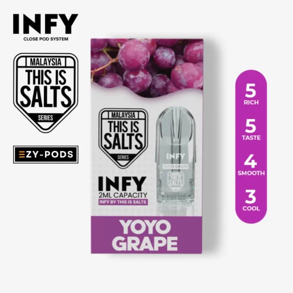 หัวพอต Infy by This is Salt กลิ่น Yoyo Grape