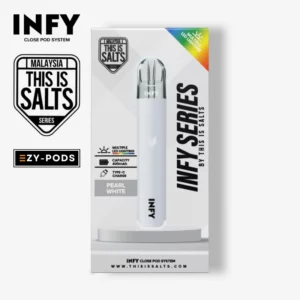 พอตเปลี่ยนหัว Infy by This is Salt สี Pearl White
