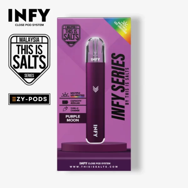 พอตเปลี่ยนหัว Infy by This is Salt สี Purple Moon