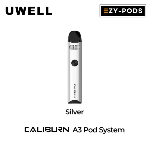 Uwell Caliburn A3 สี Silver พอตบุหรี่ไฟฟ้า