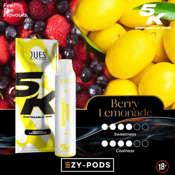Jues 5000 คำ กลิ่น Berry Lemonade พอตใช้แล้วทิ้ง