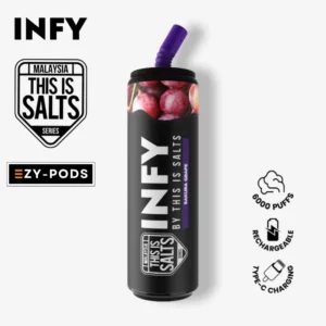 Infy 6000 คำ กลิ่น Sakura Grape พอตใช้แล้วทิ้ง
