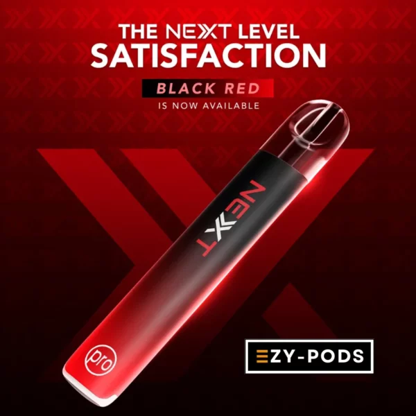 Next Pro สี Black Red พอตเปลี่ยนหัว