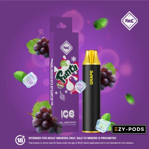 VMC 5000 คำ กลิ่น Grape พอตใช้แล้วทิ้ง