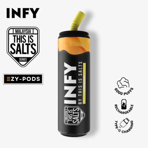 Infy 6000 คำ กลิ่น Hami Melon พอตใช้แล้วทิ้ง
