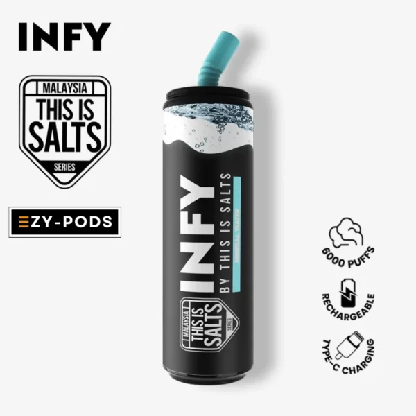 Infy 6000 คำ กลิ่น Mineral Water พอตใช้แล้วทิ้ง