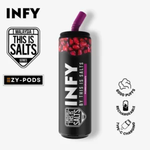 Infy 6000 คำ กลิ่น Pomegranate พอตใช้แล้วทิ้ง