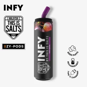Infy 6000 คำ กลิ่น Yoyo Grape พอตใช้แล้วทิ้ง