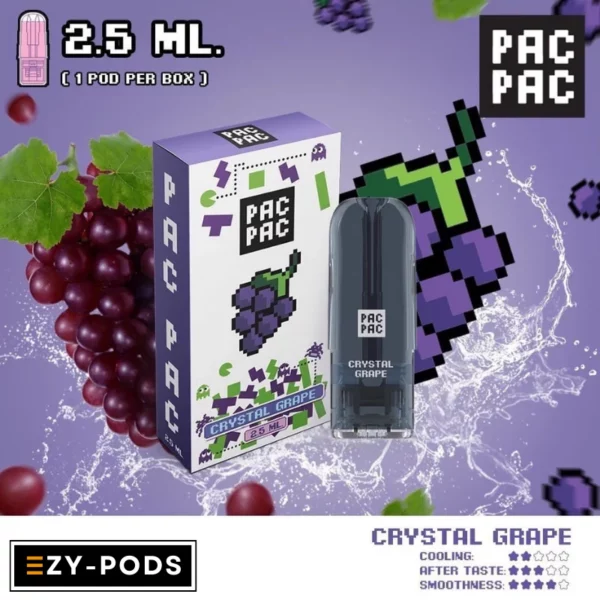 หัวพอต PACPAC 2.5 ml กลิ่น องุ่น