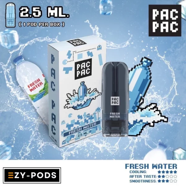 หัวพอต PACPAC 2.5 ml กลิ่น น้ำแร่