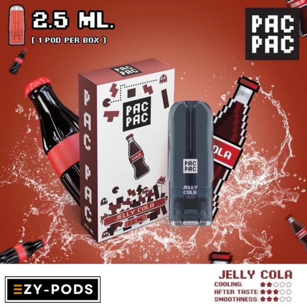 หัวพอต PACPAC 2.5 ml กลิ่น โคล่า