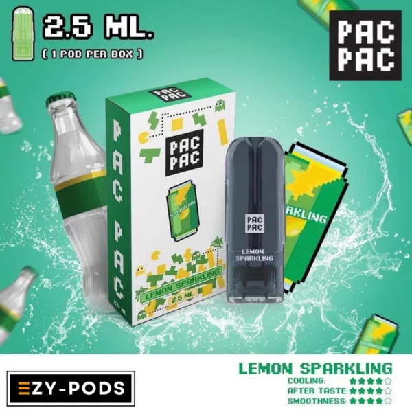 หัวพอต PACPAC 2.5 ml กลิ่น มะนาวโซดา