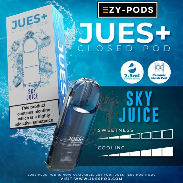 หัวพอต Jues Plus กลิ่น Sky Juice