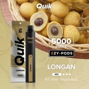 KS Quik 5000 คำ กลิ่น Longan พอตใช้แล้วทิ้ง