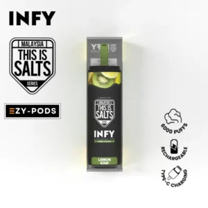 Infy 6000 คำ กลิ่น Lemon Kiwi พอตใช้แล้วทิ้ง