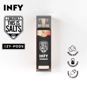 Infy 6000 คำ กลิ่น White Peach พอตใช้แล้วทิ้ง