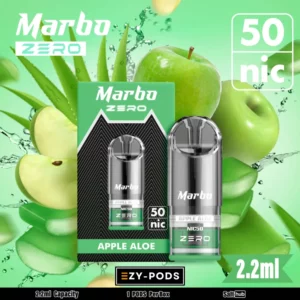 หัวพอต มาโบ นิค 50 พอตเปลี่ยนหัว กลิ่น Apple Aloe