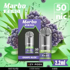 หัวพอต มาโบ นิค 50 พอตเปลี่ยนหัว กลิ่น Grape Aloe