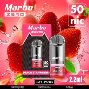 หัวพอต มาโบ นิค 50 พอตเปลี่ยนหัว กลิ่น Peach Strawberry