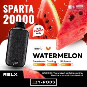 RELX Sparta 20000 คำ พอตใช้แล้วทิ้ง กลิ่น Watermelon