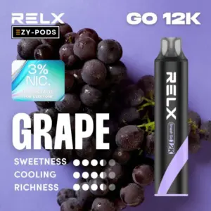 RELX Smash GO พอตใช้แล้วทิ้ง Grape nic3