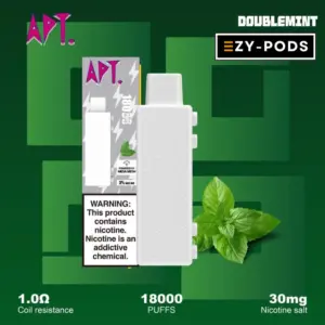 APT 18000 คำ ใช้ได้กับเครื่อง Relx Creator พอตใช้แล้วทิ้ง กลิ่น Double Mint