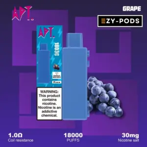 APT 18000 คำ ใช้ได้กับเครื่อง Relx Creator พอตใช้แล้วทิ้ง กลิ่น Grape