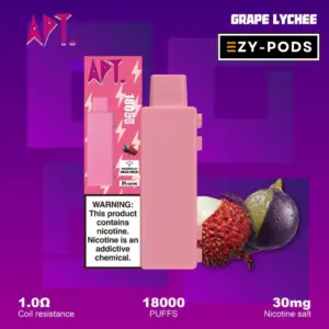 APT 18000 คำ ใช้ได้กับเครื่อง Relx Creator พอตใช้แล้วทิ้ง กลิ่น Grape Lychee