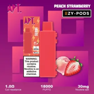 APT 18000 คำ ใช้ได้กับเครื่อง Relx Creator พอตใช้แล้วทิ้ง กลิ่น Peach Strawberry