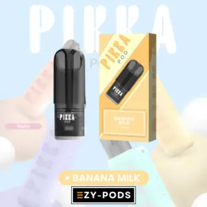 หัวพอต Pikka Pod 2.5 ml nic 3% กลิ่น Banana Milk
