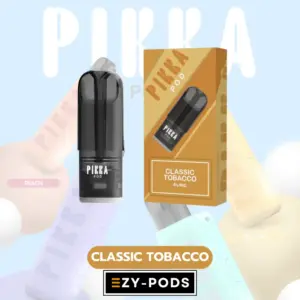หัวพอต Pikka Pod 2.5 ml nic 4% กลิ่น Classic Tobacco
