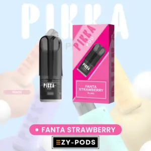 หัวพอต Pikka Pod 2.5 ml nic 3% กลิ่น Fanta Strawberry