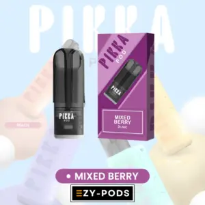หัวพอต Pikka Pod 2.5 ml nic 3% กลิ่น Mixed Berry