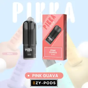 หัวพอต Pikka Pod 2.5 ml nic 3% กลิ่น Pink Guava