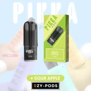หัวพอต Pikka Pod 2.5 ml nic 3% กลิ่น Sour Apple