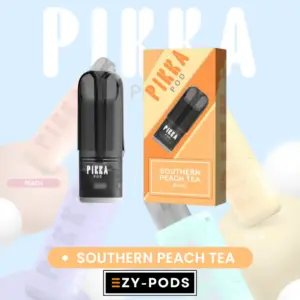 หัวพอต Pikka Pod 2.5 ml nic 3% กลิ่น Southern Peach Tea