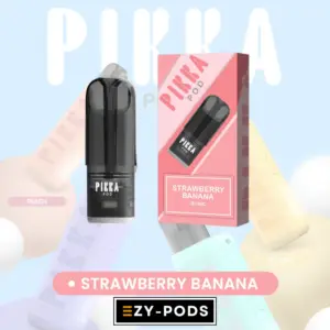 หัวพอต Pikka Pod 2.5 ml nic 3% กลิ่น Strawberry Banana