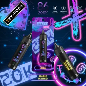 พอตใช้แล้วทิ้ง 86bar 20k กลิ่น Magic Mango