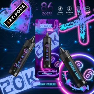 พอตใช้แล้วทิ้ง 86bar 20k กลิ่น Mint Freeze