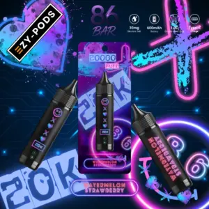 พอตใช้แล้วทิ้ง 86bar 20k กลิ่น Watermelon Stawberry