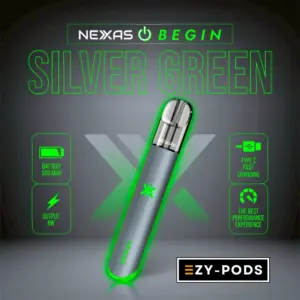 NEXAS BEGIN เครื่องพอตเปลี่ยนหัว สีเทาเขียว