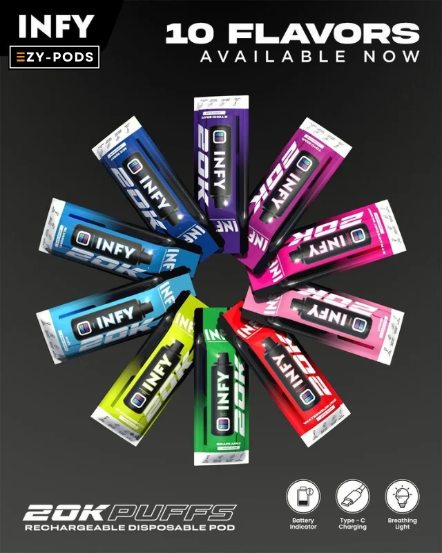 Infy 20k พอตใช้แล้วทิ้ง 20000 คำ มีไฟบอกแบต