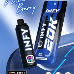 Infy 20k พอตใช้แล้วทิ้ง 20000 คำ กลิ่น Mix Berry